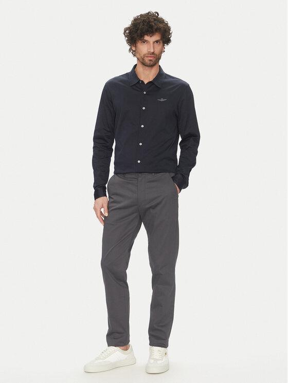 Aeronautica Militare Aeronautica Militare Πουκάμισο 251CA1279J683 Σκούρο μπλε Regular Fit