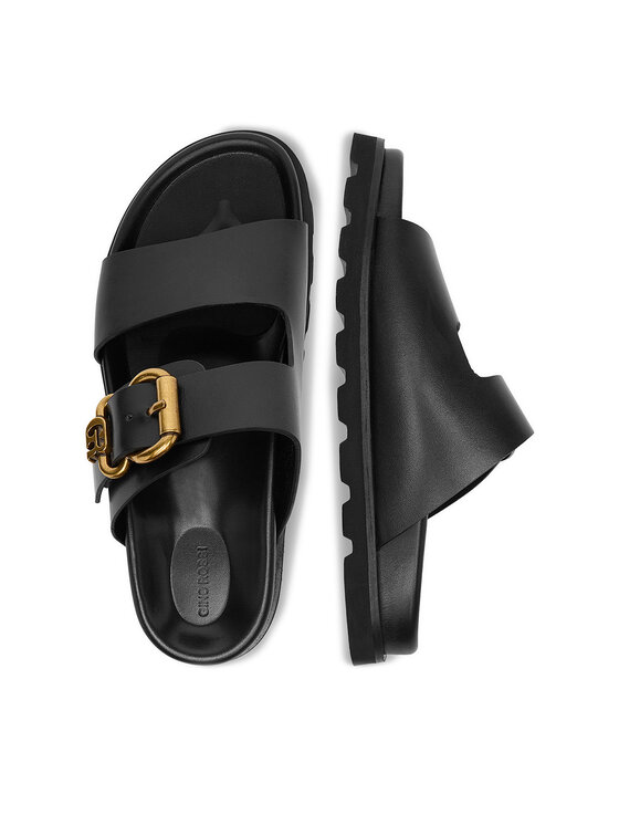 GINO ROSSI GINO ROSSI Шльопанці 4781-25 Чорний