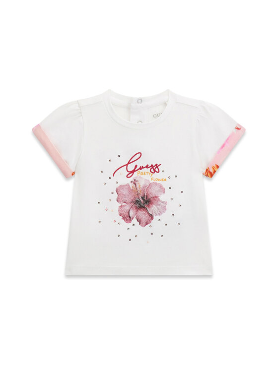 Guess Guess Sada T-shirt a šortky A6GG01 K6YW4 Růžová Regular Fit