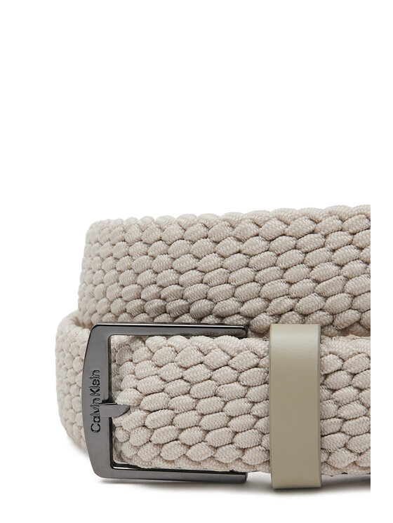 Calvin Klein Calvin Klein Muški remen Ck Casual Elastic Braided 35Mm K50K512839 Bež