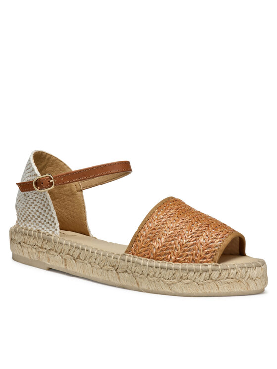 Geox Geox Espadrile D Lampedusa D55V0B 02MLM C5FH6 Rjava