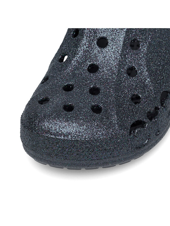 Crocs Crocs Şlapi C-BAYA GLITTER CLOG 205925-001 Negru