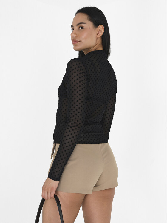 Brave Soul Brave Soul Bluza LLT-225MINNIE Črna Straight Fit