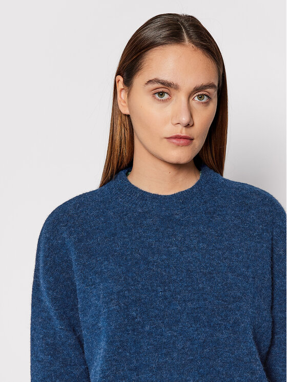 Maglione Anour F18422025 Blu scuro Relaxed Fit