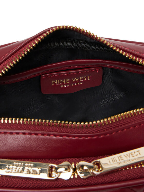 Nine West Nine West Kabelka CEO-Greenwich-Glam-LX7669 Bordó