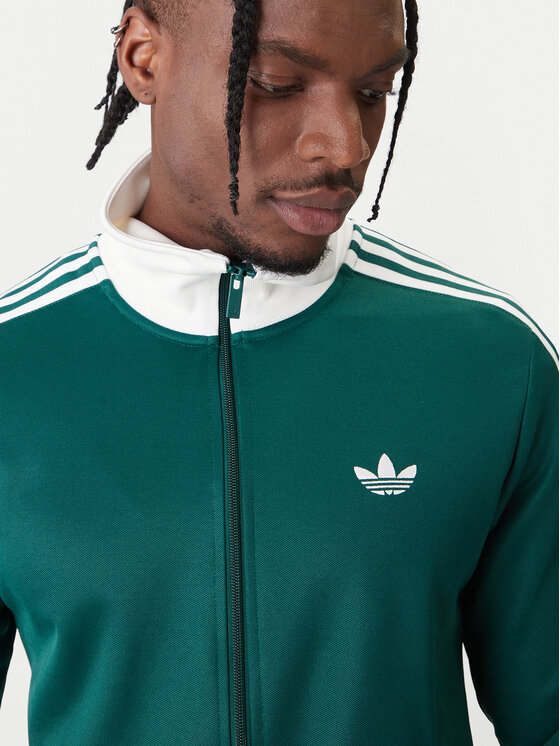 adidas adidas Bluza adicolor Classic KE1666 Zielony Slim Fit