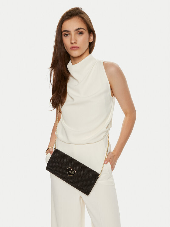 LOVE MOSCHINO LOVE MOSCHINO Ročna torba JC4142PP1LLN100A Črna