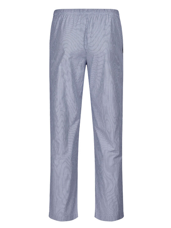 Huber Huber Bavlnené nohavice 117601 Modrá Regular Fit
