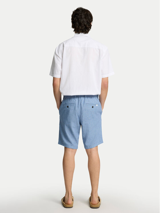 Selected Homme Selected Homme Шорти з тканини Brody 16087638 Голубий Regular Fit