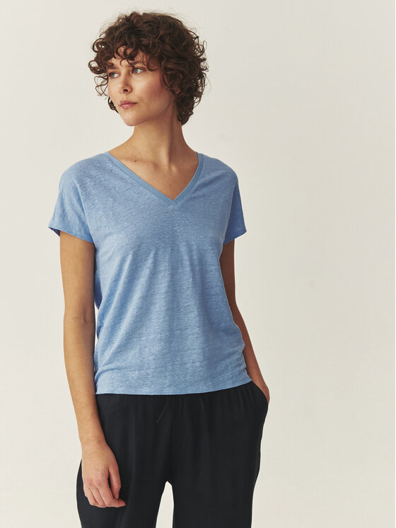 TATUUM TATUUM Bluzka VONYKA Niebieski Classic Fit