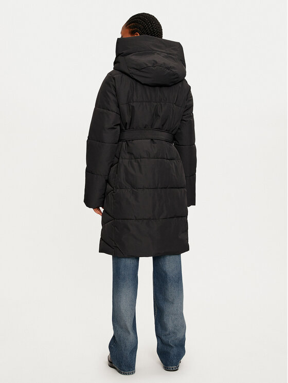 Vero Moda Vero Moda Télikabát Leonie Kate 10320520 Fekete Loose Fit