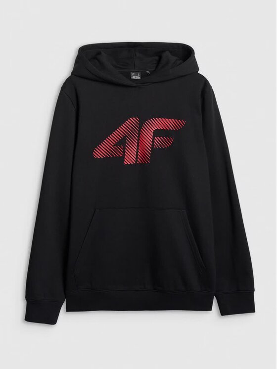 4F 4F Felpa 4FWMM00TSWSM1766-020S Rosso Regular Fit
