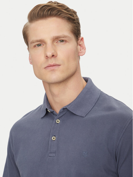 Jack&Jones Jack&Jones Polokošeľa William 12257315 Modrá Regular Fit