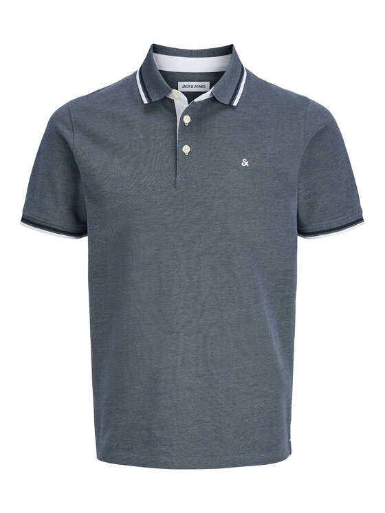 Jack & Jones Jack & Jones Polokošeľa Paulos 12136668 Sivá Regular Fit