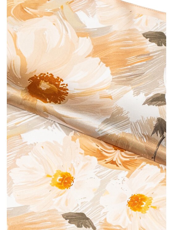 ALLORA BE UNIQUE ALLORA BE UNIQUE Foulard jedwabna Beige