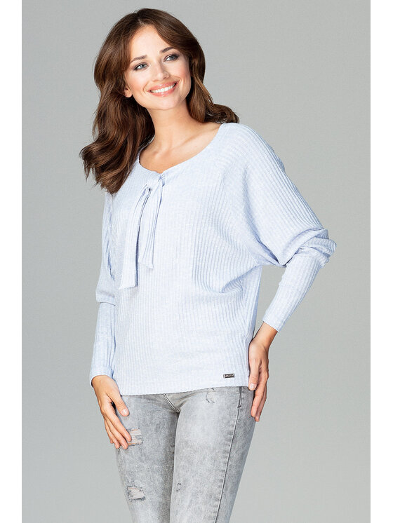 Lenitif Lenitif Blusa K468 Blu Regular Fit