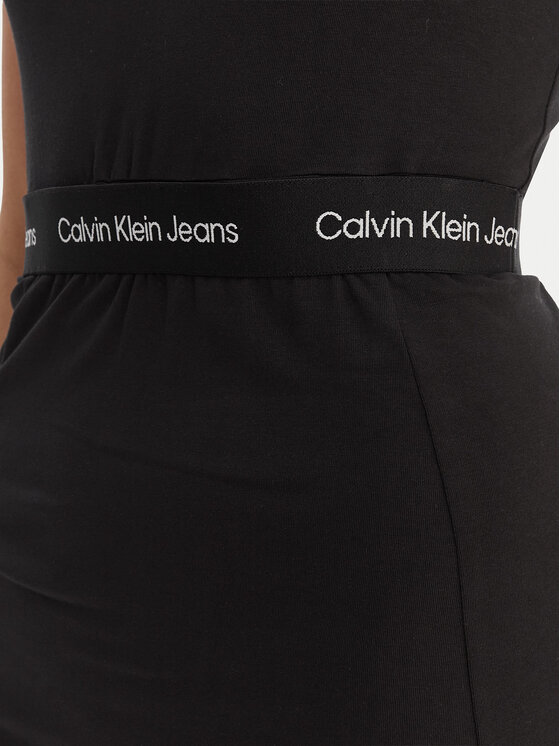 Calvin Klein Calvin Klein Hétköznapi ruha LV047F289G Fekete Slim Fit