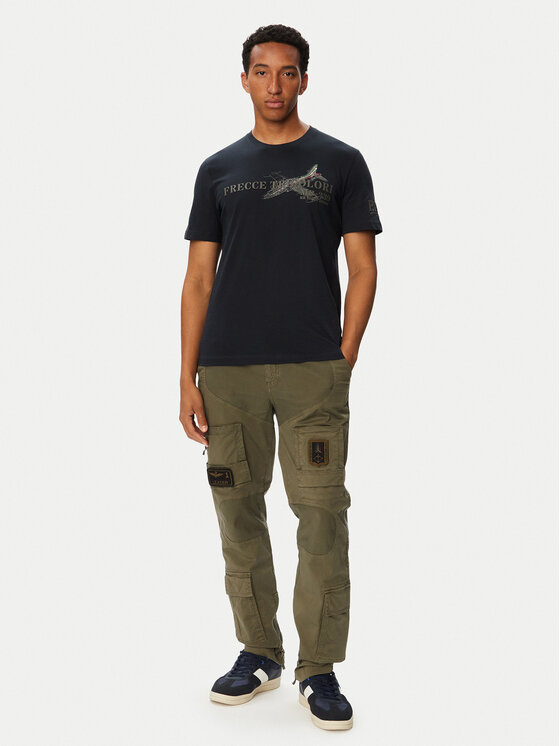 Aeronautica Militare Aeronautica Militare Тишърт 262TS2541UJ00750 Тъмносин Regular Fit