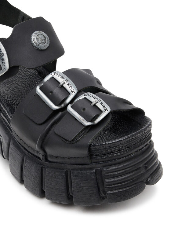 NEW ROCK NEW ROCK Sandale M-BIOS101SF-C1 Negru