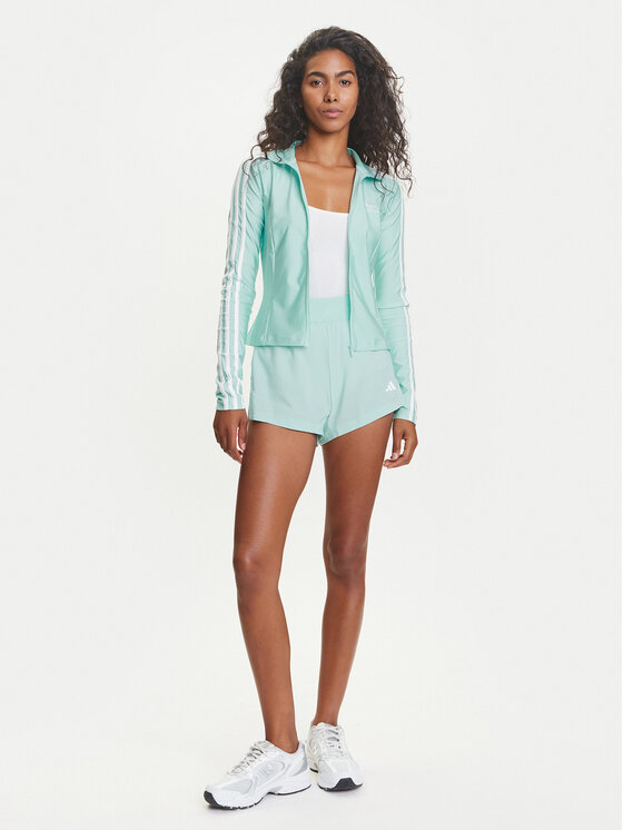 adidas adidas Szorty sportowe Hyperglam Woven JP4774 Turkusowy Regular Fit