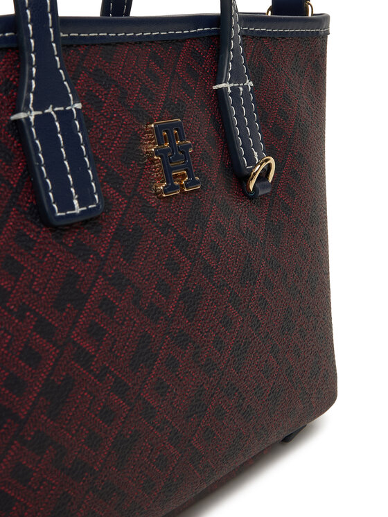Tommy Hilfiger Tommy Hilfiger Сумка Th Monoplay Le Nano Tote AW0AW17717 Cиній