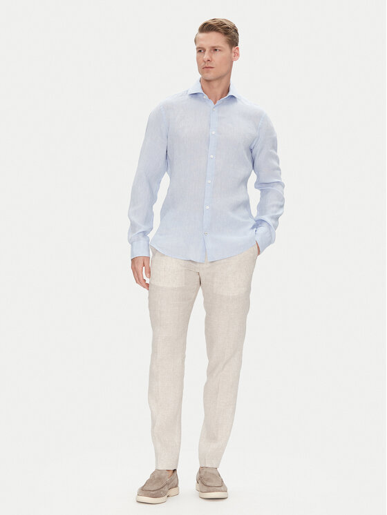 JOOP! JOOP! Cămașă 17 JSH-146Pai-W 30046075 Albastru Slim Fit