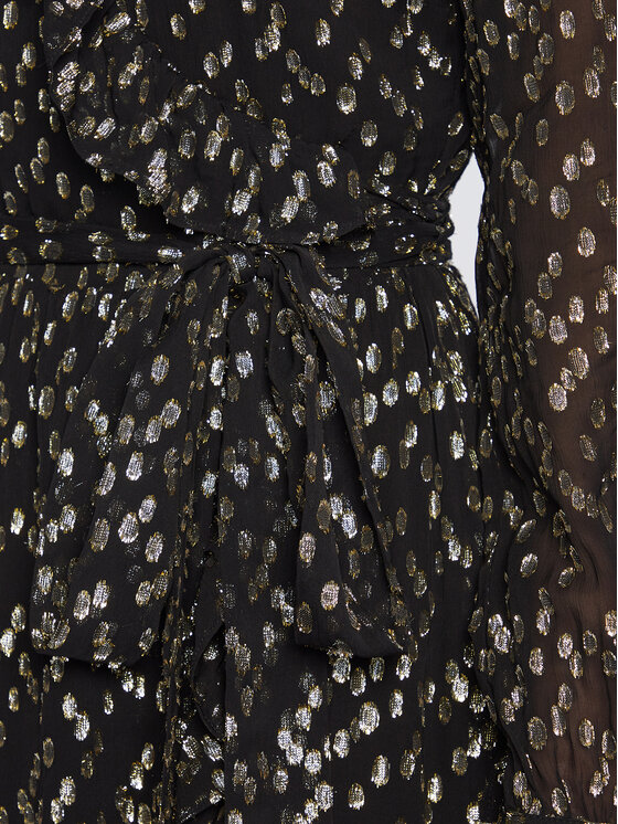 MICHAEL Michael Kors MICHAEL Michael Kors Φόρεμα κοκτέιλ MF28Y8Z6MT Μαύρο Regular Fit