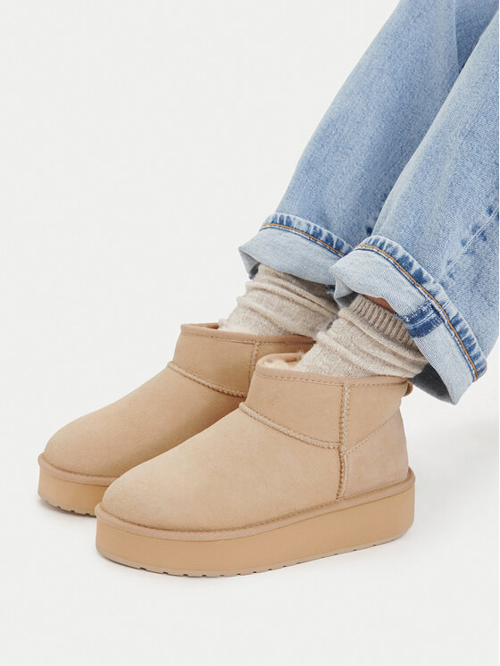 EMU Australia Апрески Stinger Micro Flatform 2.0 W13296 Бежов