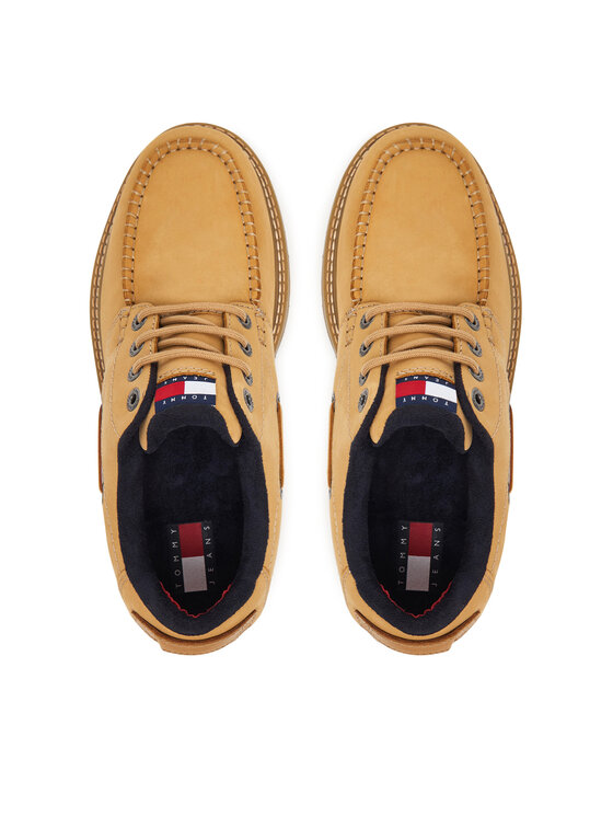 Tommy Jeans Tommy Jeans Туфлі Archive '01 Boat Shoe EM0EM01703 Жовтий