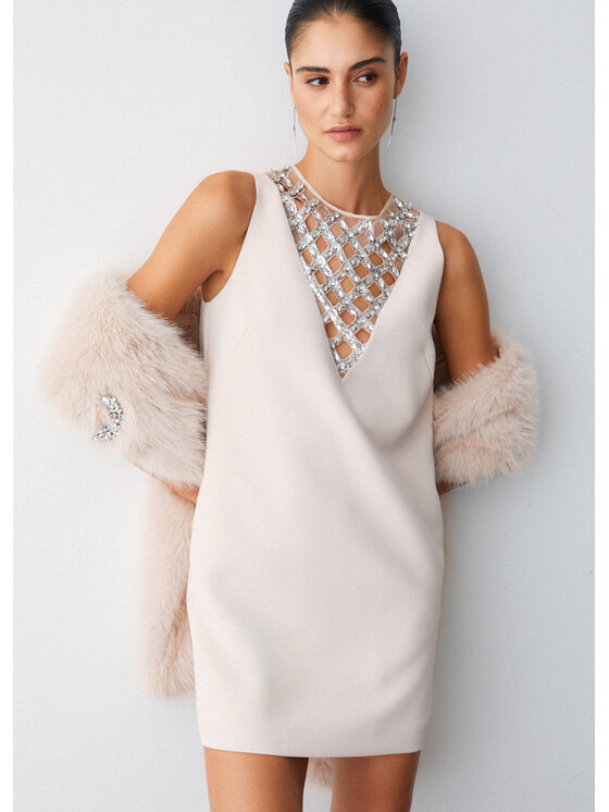 Liu Jo Liu Jo Abito da sera PA6007T2527X0753 Bianco Regular Fit