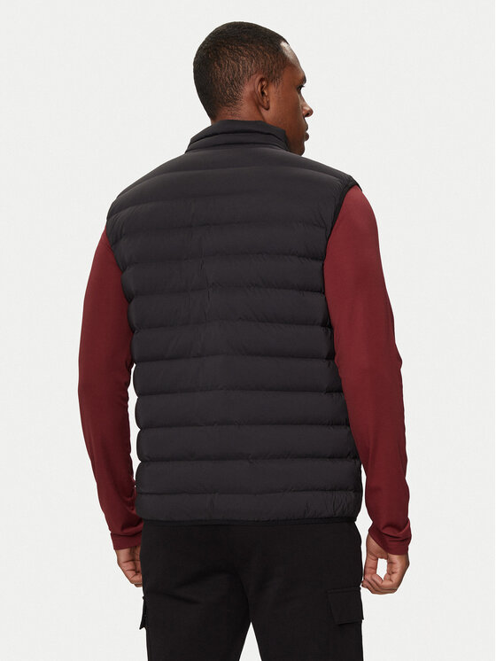 EA7 Emporio Armani EA7 Emporio Armani Prsluk 6DPQ02 PNHAZ 1200 Crna Regular Fit