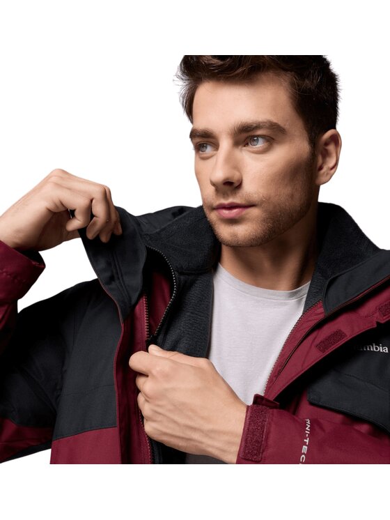Columbia Columbia Kurtka zimowa Bugaboo III FI Jkt 2096904624 Bordowy Regular Fit