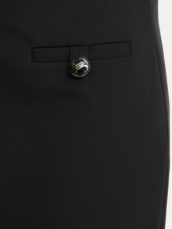 Fracomina Fracomina Spódnica mini FR26WG1002W84901 Czarny Slim Fit