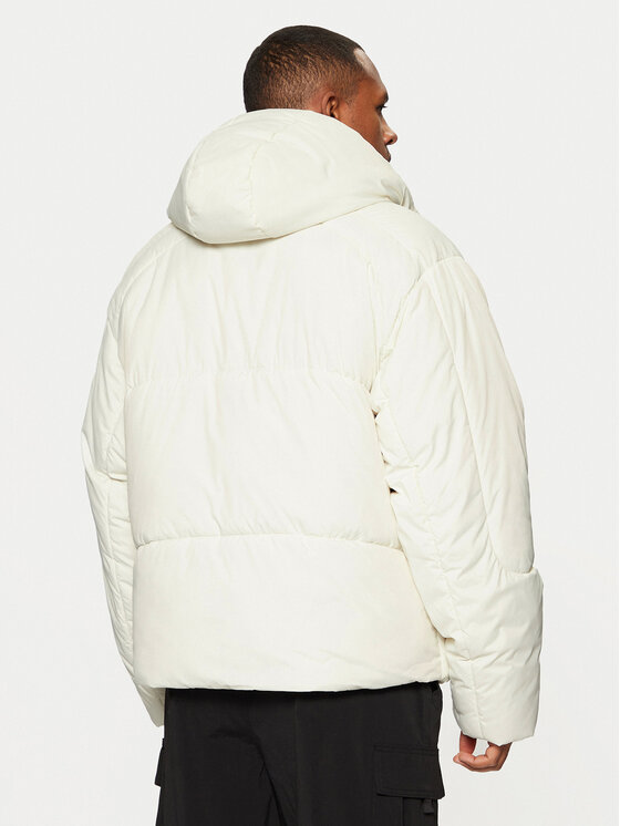 Karl Kani Karl Kani Zimska jakna Sport Patch Artic 60760029 Bijela Regular Fit