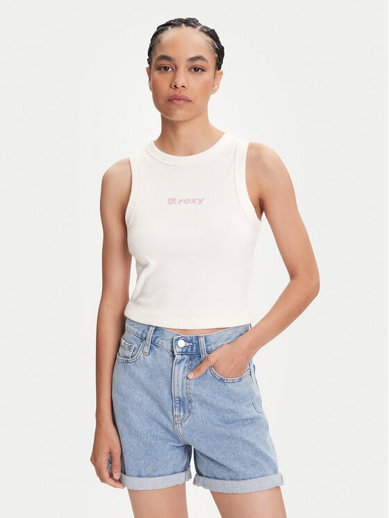 Roxy Roxy топ Iconic Days ERJKT04261 Екрю Regular Fit