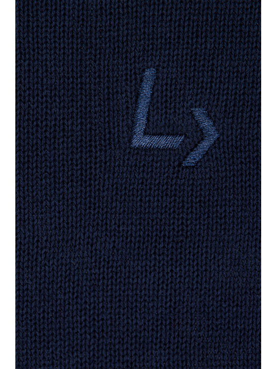 Lancerto Lancerto Sweter Jordi SW073222000070 Granatowy Regular Fit