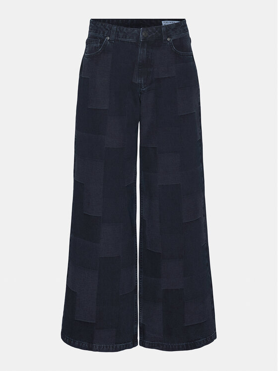 Vero Moda Vero Moda Jeans hlače Remy 10321077 Mornarsko modra Wide Leg