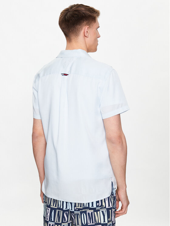 Tommy Jeans Tommy Jeans Košulja DM0DM15936 Svijetloplava Classic Fit