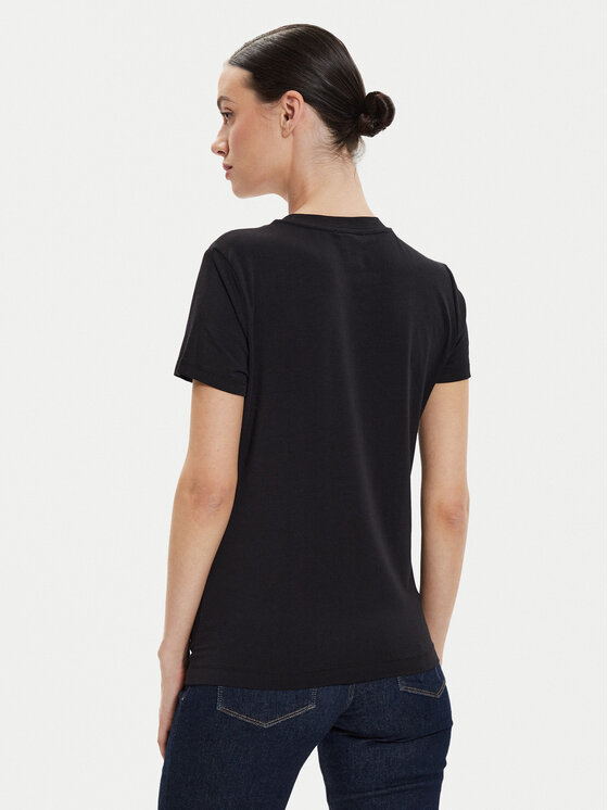 DKNY DKNY T-shirt P4EHTWNA Crna Regular Fit