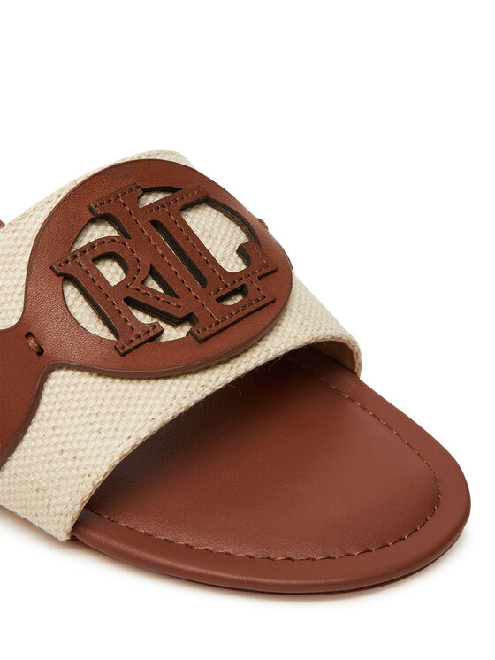 LAUREN RALPH LAUREN LAUREN RALPH LAUREN Klapki Alegra 802826823001 Beżowy