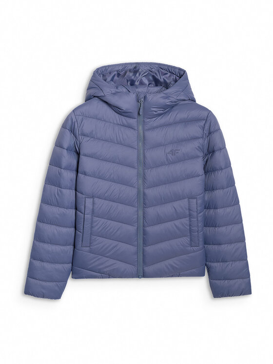4F 4F Kurtka puchowa 4FJRAW25TDJAM0819-32S Granatowy Regular Fit