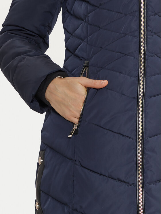 Morgan Morgan Vatovaná bunda 242-GCLEO Tmavomodrá Regular Fit
