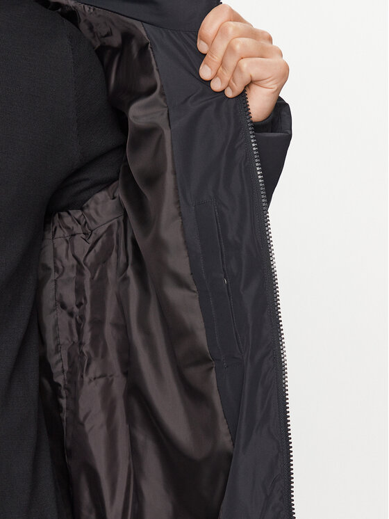 Lee Lee Kurtka zimowa 112341646 Czarny Regular Fit