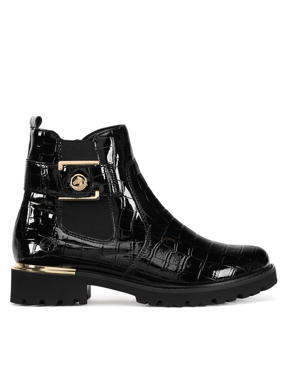 Remonte Botki D8684-03 Czarny