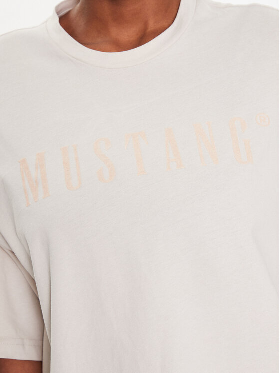 Mustang Mustang Тишърт Alina 1013378 Сив Regular Fit