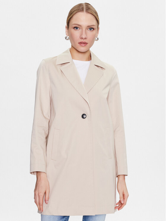 Marella Trench Agordo 2330210531 Bej Regular Fit 2330210531 imagine noua