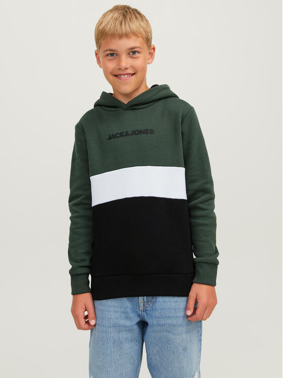 Jack&Jones Junior Majica Dugih Rukava 12237402 Zelena Regular Fit