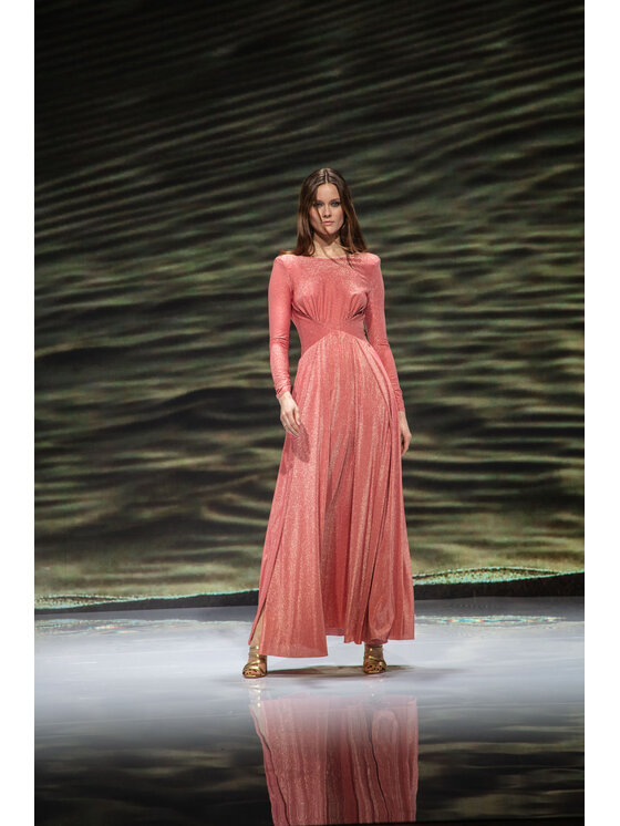 Liu Jo Liu Jo Õhtune kleit IA1067 J6023 Oranž Regular Fit