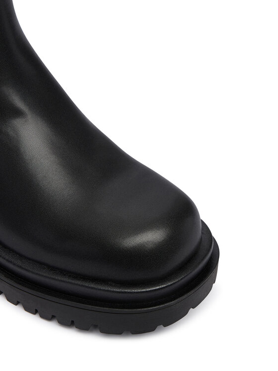 Just Cavalli Just Cavalli Μποτάκια με λάστιχο 79RA3S96 ZSD74 Μαύρο