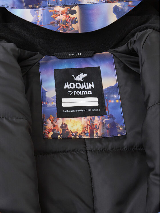 Reima Reima Ziemas kombinezons Moomin Lyster 5100011D Zils Regular Fit